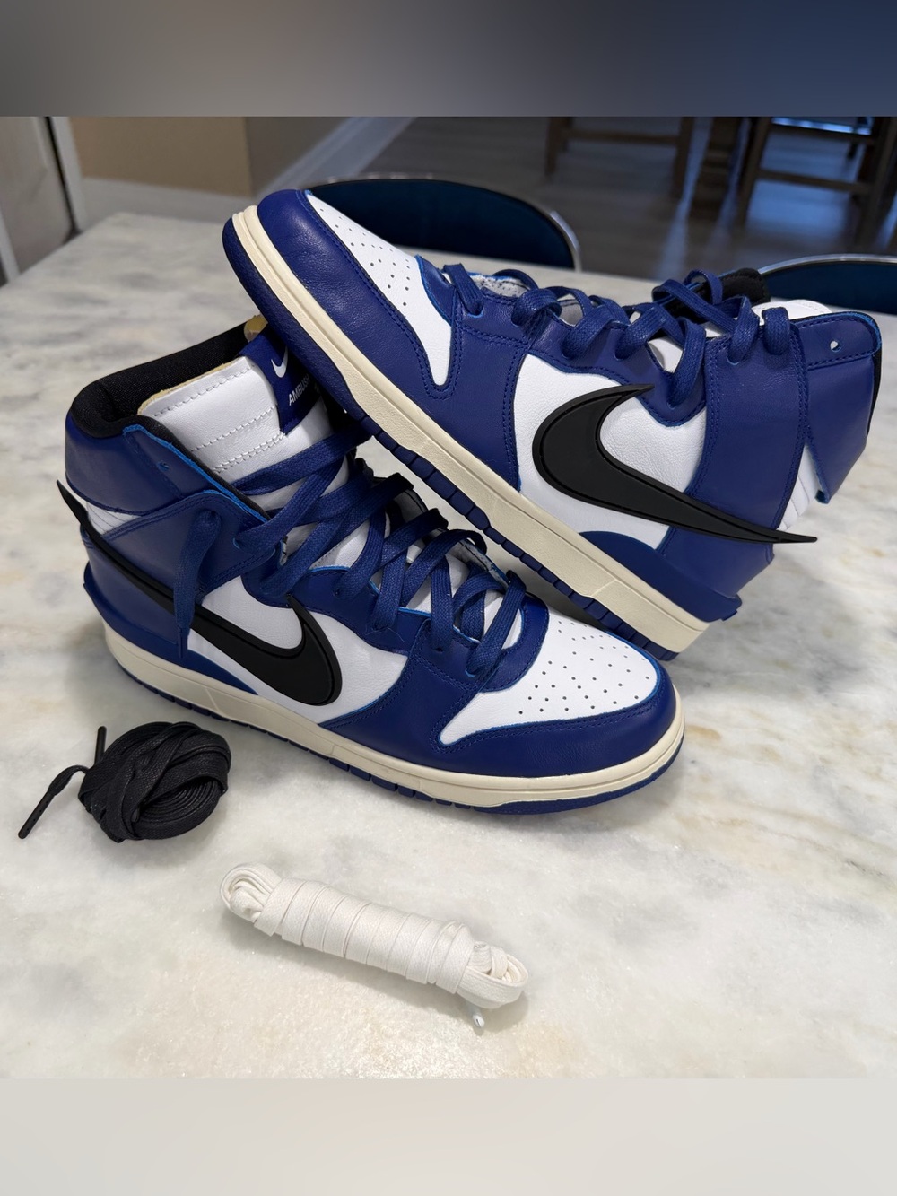 AMBUSH x Nike Dunk High Deep Royal Size 10